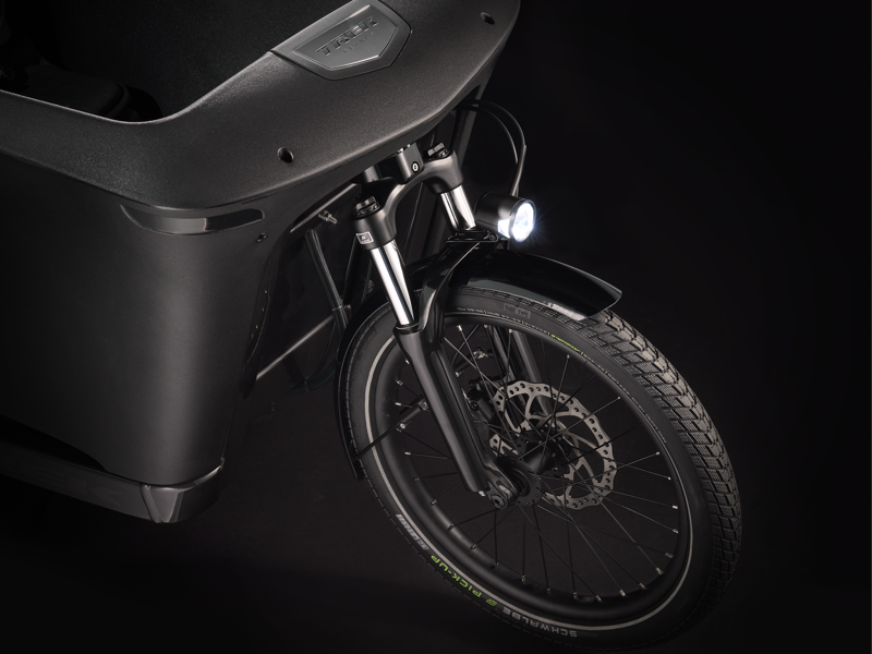 Trek Fetch+ 4 Electric Cargo Bike in Lava-2