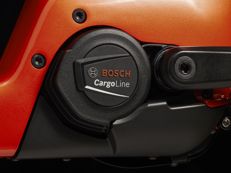 Trek Fetch+ 4 Electric Cargo Bike in Lava-9