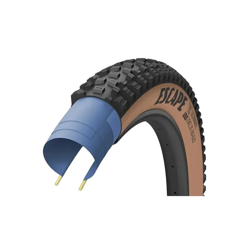 Goodyear Escape Ultimate Tubeless Complete MTB Tyre 27.5 x 2.35 in Tan/Black-1