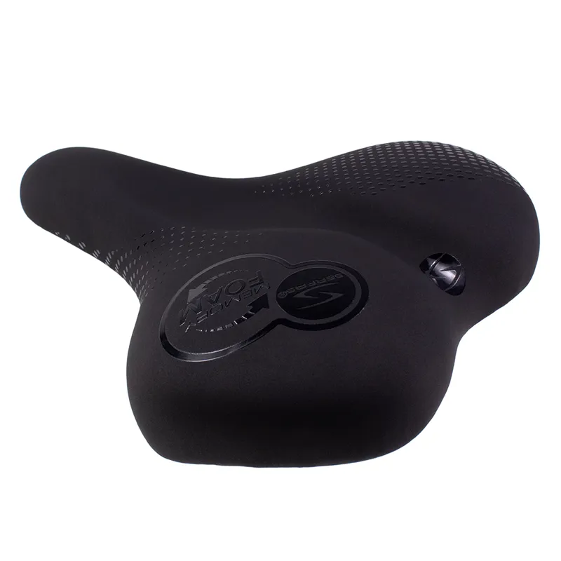 Serfas TBM-20 Tailbones Memory Foam Unisex Comfort Saddle in Black-2