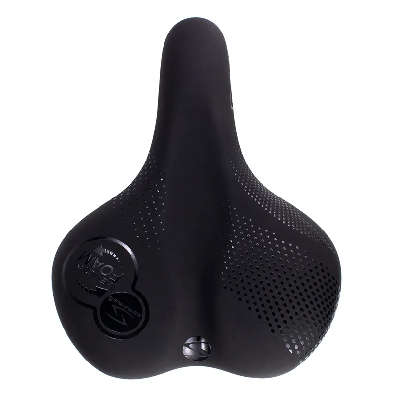Serfas TBM-20 Tailbones Memory Foam Unisex Comfort Saddle in Black-1