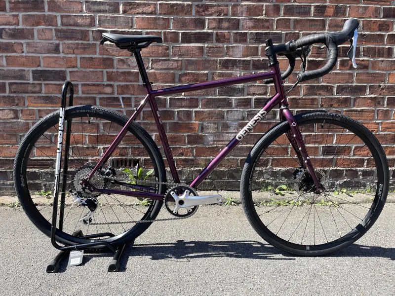 Genesis Croix de Fer 725 Thru-Axle Frameset L Depeche Mauve-1