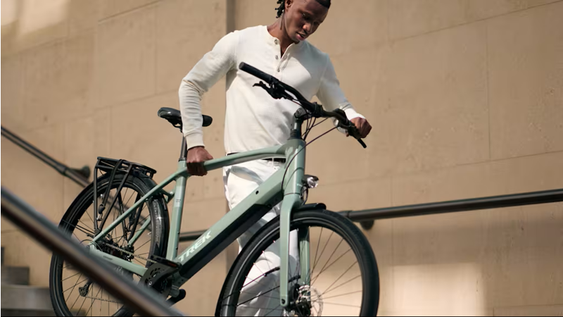 Trek Inbound+ 2 R8 SO in Desert Sage-2