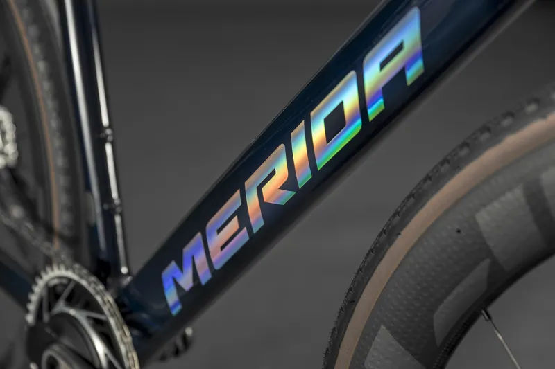 Merida Mission 10K in Blue Clear Coat/Hologram Decal-4