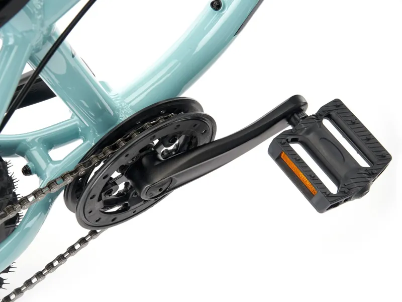 Kona Makena 20 inch Kids Bike In Gloss Harbour Grey with Charcoal/Butter Decals-4