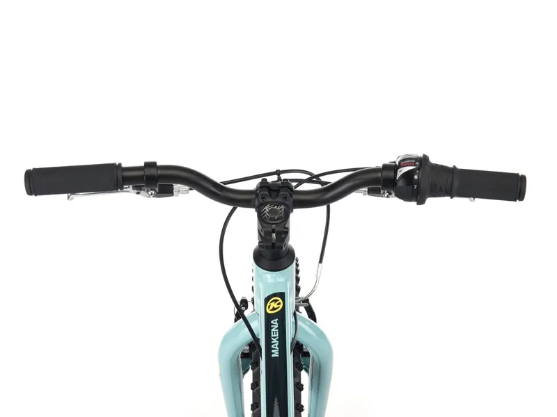 Kona Makena 20 inch Kids Bike In Gloss Harbour Grey with Charcoal/Butter Decals-7