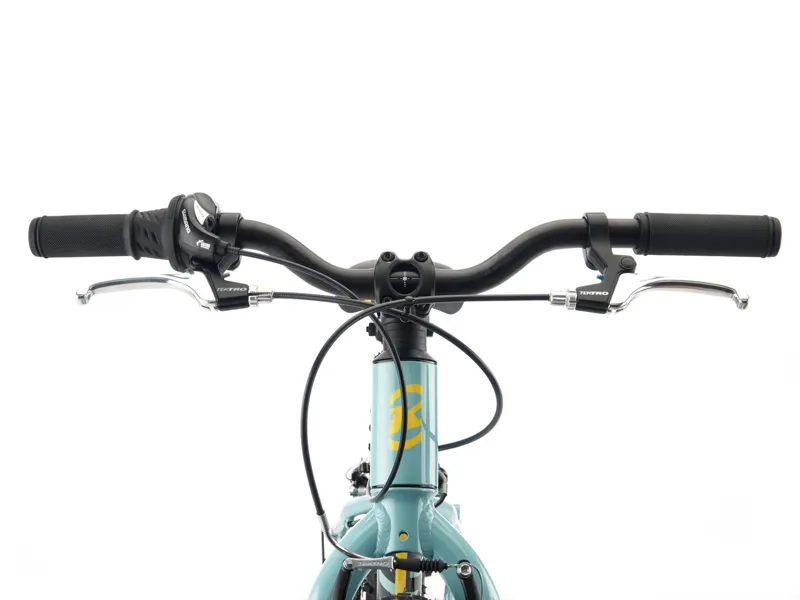 Kona Makena 20 inch Kids Bike In Gloss Harbour Grey with Charcoal/Butter Decals-6