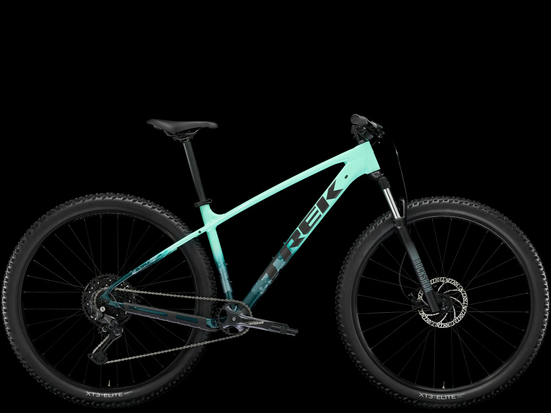 Trek Marlin 6 Gen 3 in Miami Green to Dark Aquatic Fade