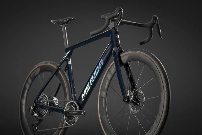 Merida Mission 10K in Blue Clear Coat/Hologram Decal-9