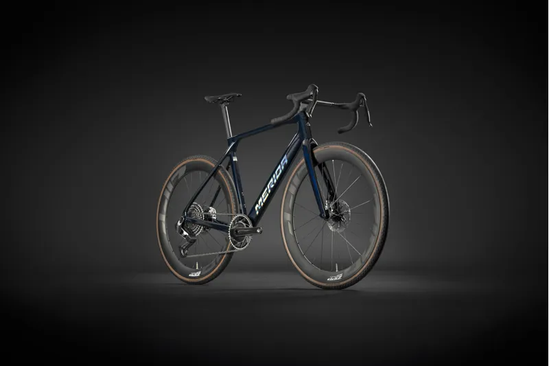 Merida Mission 10K in Blue Clear Coat/Hologram Decal-1