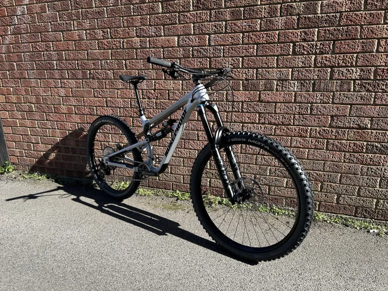 Nukeproof Mega Alloy 297 Custom Enduro Bike in Silver/Black-1