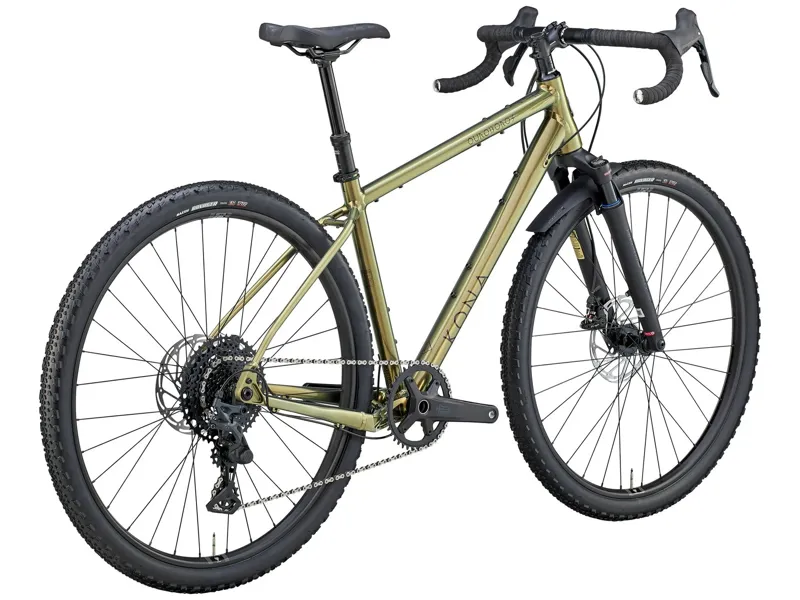 Kona Ouroboros in Gloss Metallic Turismo Olive with Porsche Olive Decals-2
