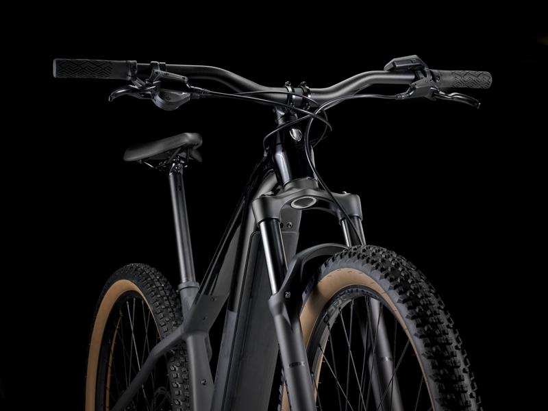 Trek Powerfly+ 4 Electric Mountain Bike in Gloss Dark Star/Matte Dark Web-2