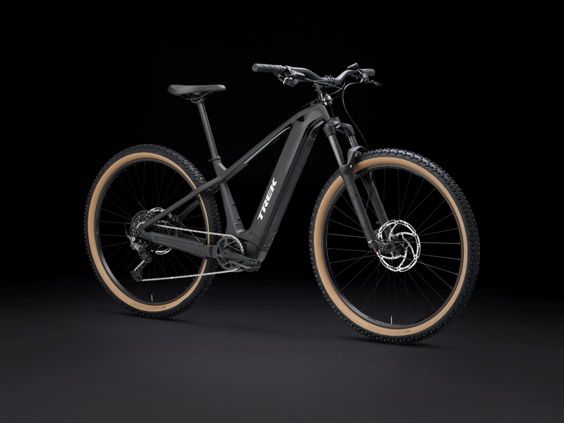 Trek Powerfly+ 4 Electric Mountain Bike in Gloss Dark Star/Matte Dark Web-1