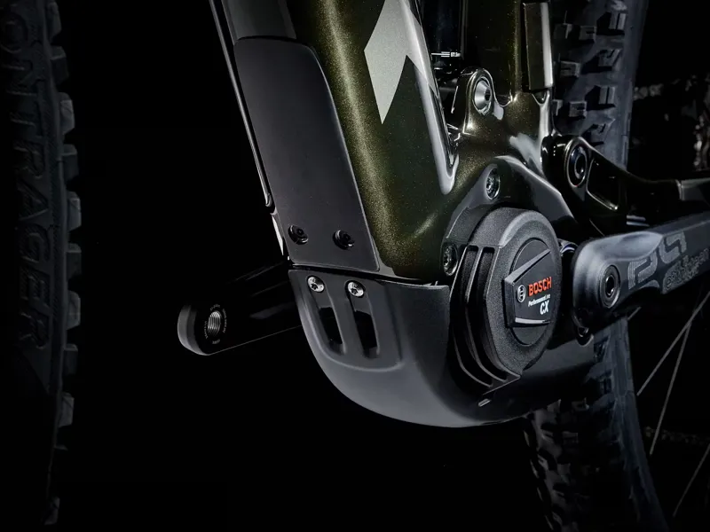 Trek Rail 9.5 Electric Mountain Bike in Black Olive-7