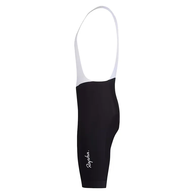 Rapha Men's Core Bibshorts in Black/White-2
