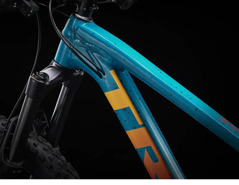 Trek Roscoe 7 Mountain Bike in Teal/Trek Black-4