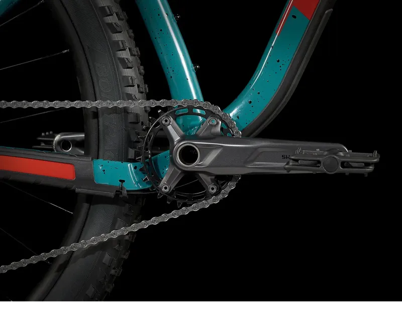 Trek Roscoe 7 Mountain Bike in Teal/Trek Black-5