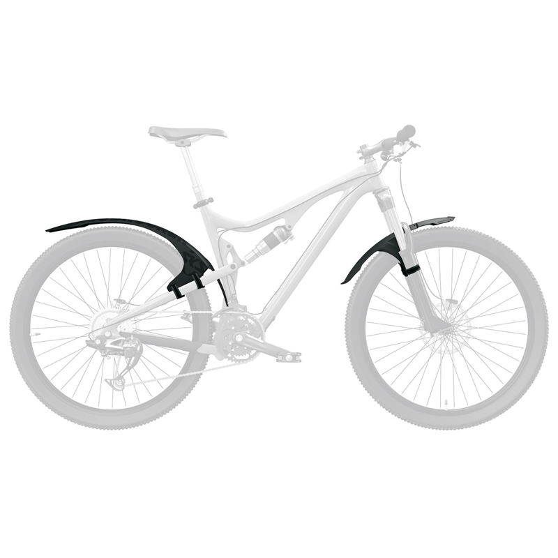 SKS Mudrocker MTB Mudguard Set in Black-9