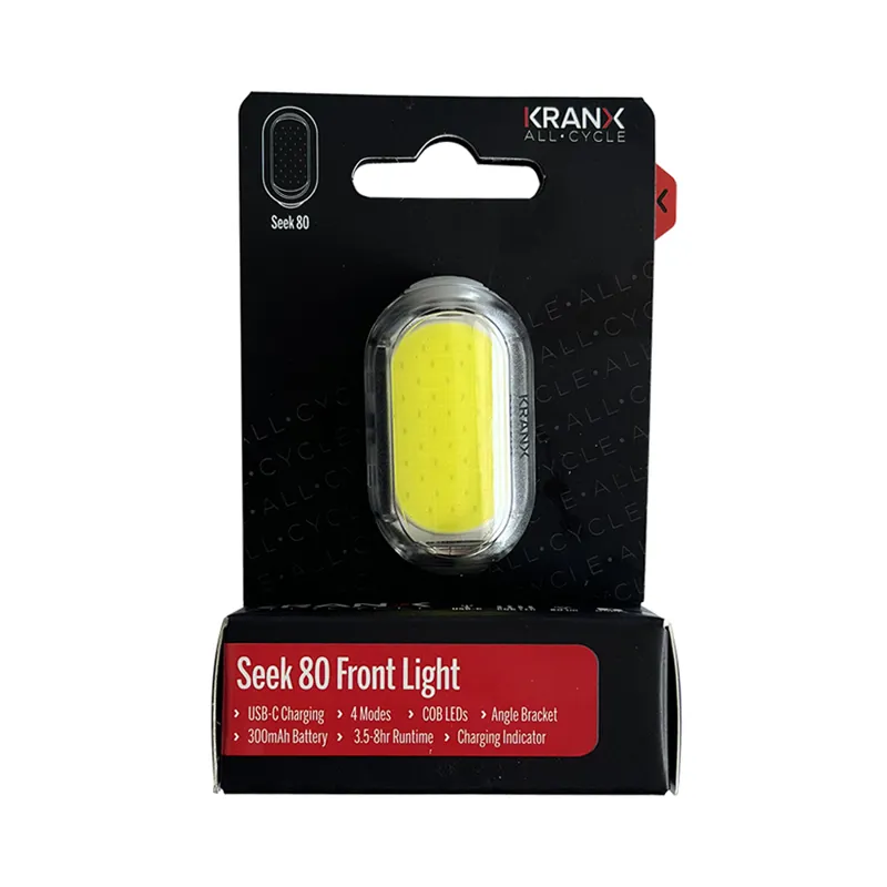 KranX Seek 80 USB-Rechargeable Front Light - 80 Lumens-3