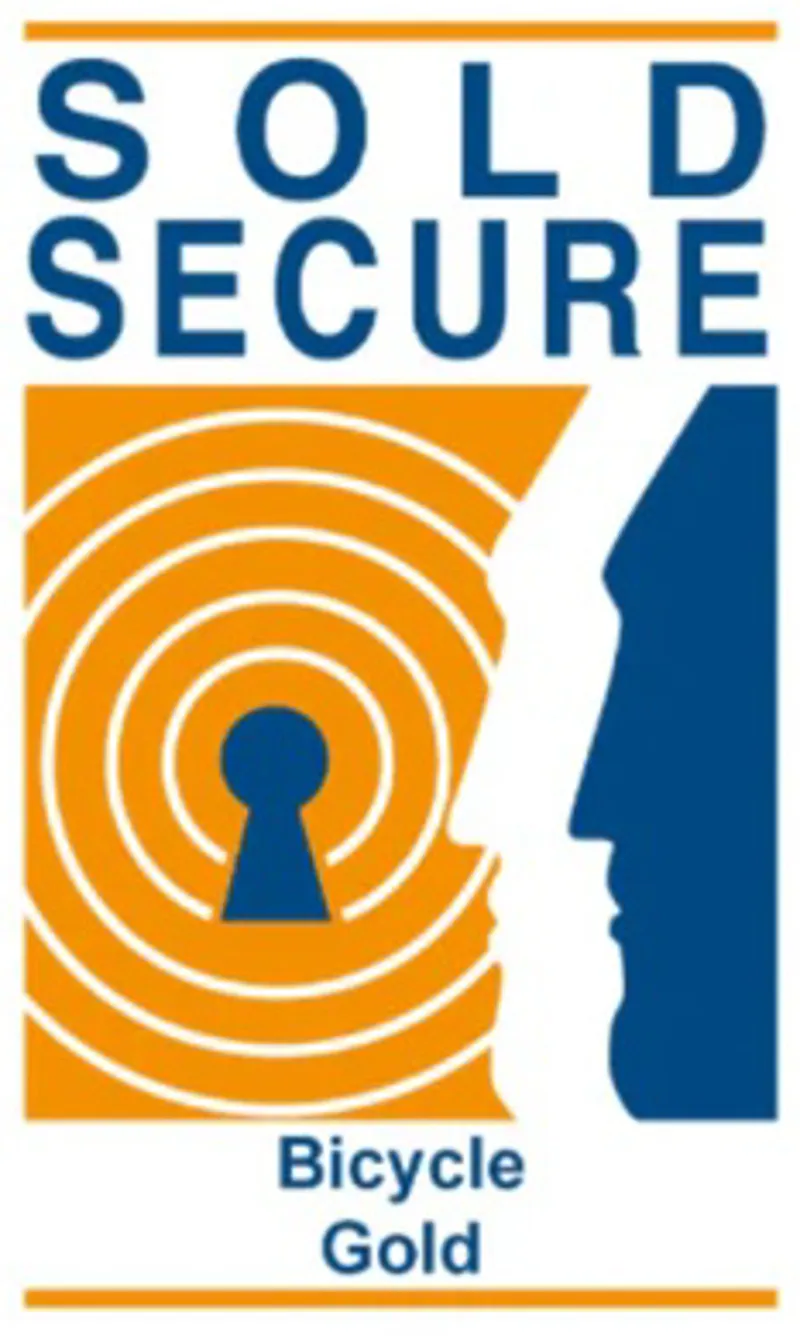 Oxford Chain10 Chain Lock and Mini Shackle 10mm x 1400mm - Sold Secure Gold-1