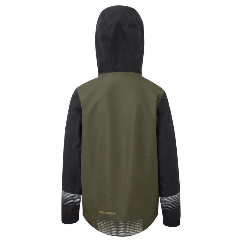 Altura Spark Kid's Jacket in Black/Olive 7-8 years-2