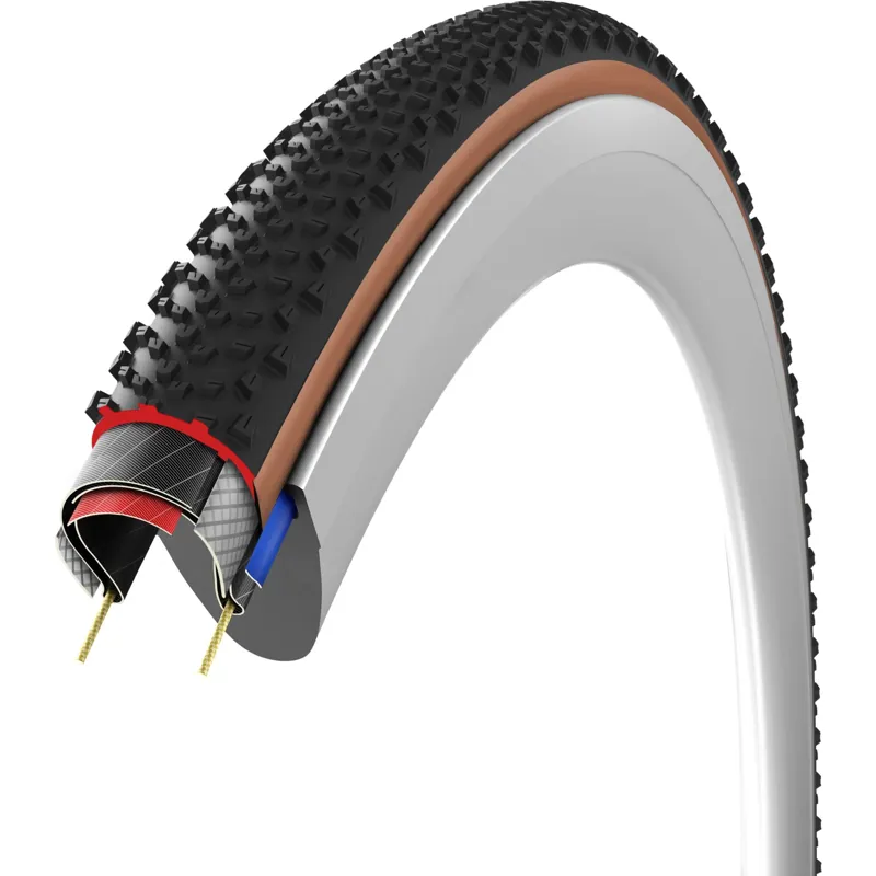 Vittoria Terreno T60 Mixed Gravel Endurance G2.0 Tyre Brown-2