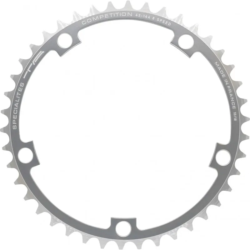Specialities TA Competition 144 BCD Old Shimano and Campagnolo 41T Inner Chainring in Silver-1