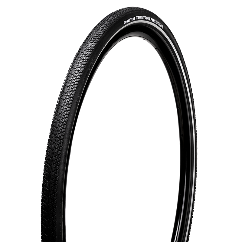 Goodyear Transit Tour Plus Puncture Protect Tyre 700x40c in Black/Reflex