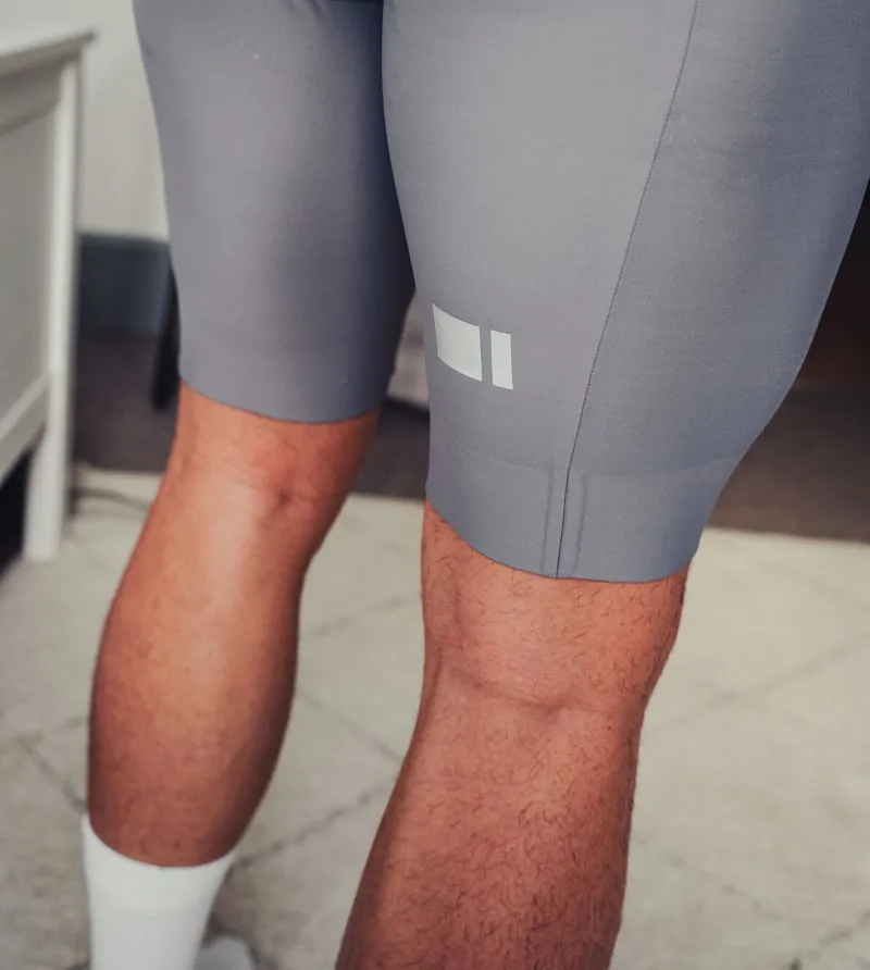 Madison Flux EIT Pad Lycra Men's Bib Short in Black-4