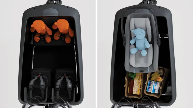 Trek Fetch+ 4 Electric Cargo Bike in Lava-12