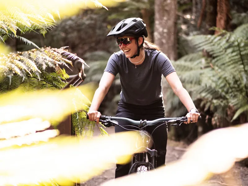 Lazer Finch KinetiCore Youth Helmet in Black-6