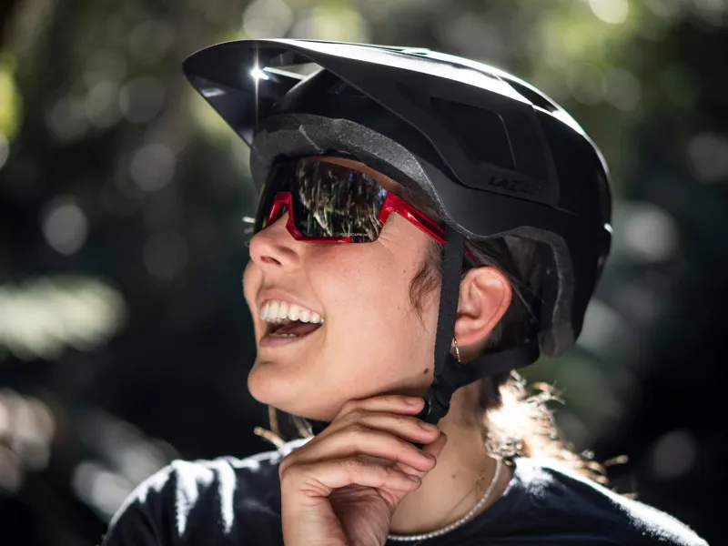 Lazer Finch KinetiCore Youth Helmet in Black-7