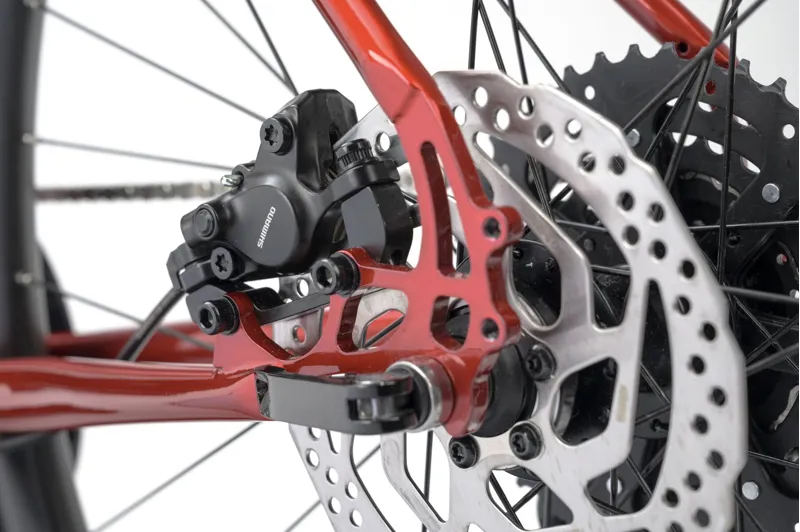 Genesis Croix De Fer 10 Flat Bar Bike in Candy Warhols-10