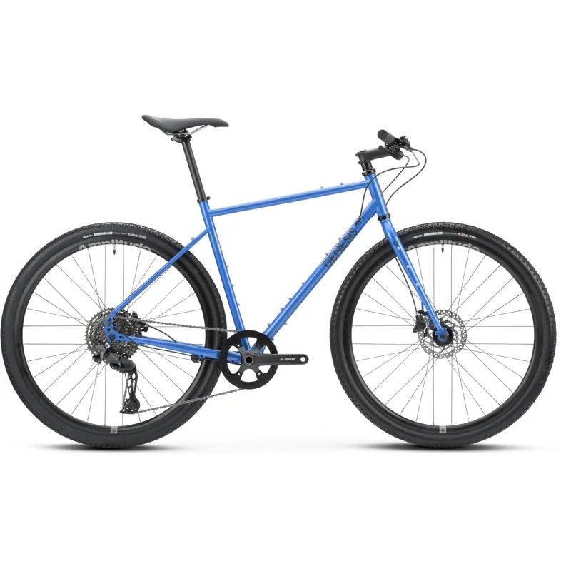 Genesis Croix De Fer 20 Flat Bar Bike in Blue Fighters