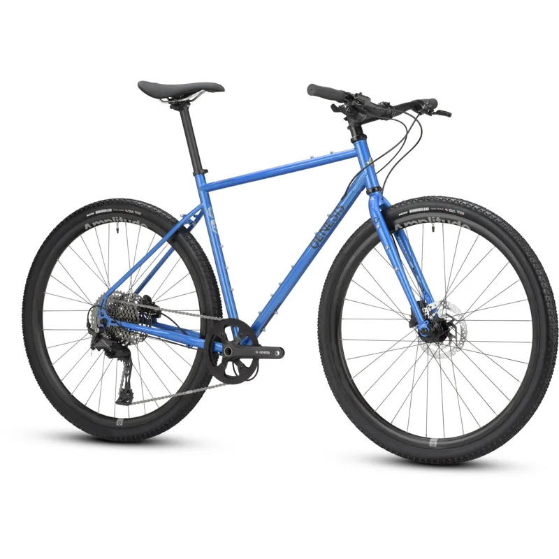 Genesis Croix De Fer 20 Flat Bar Bike in Blue Fighters-1