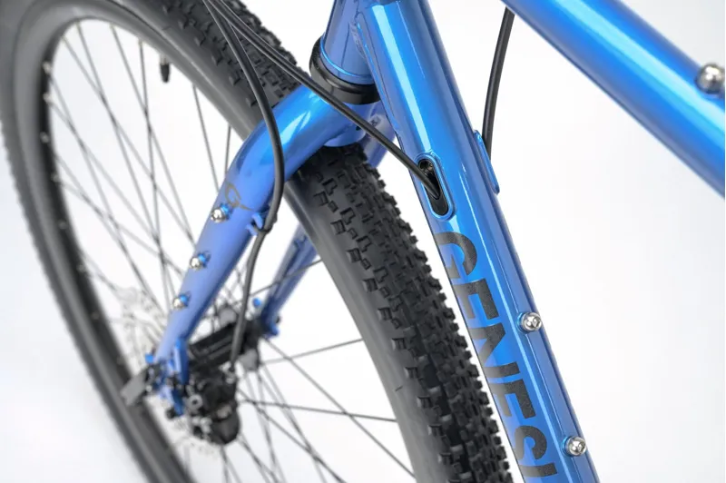 Genesis Croix De Fer 20 Flat Bar Bike in Blue Fighters-7