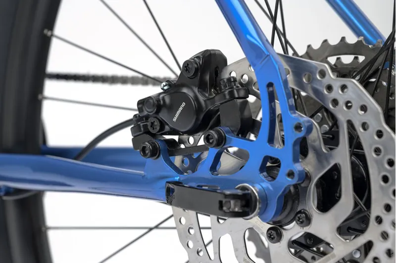 Genesis Croix De Fer 20 Flat Bar Bike in Blue Fighters-9