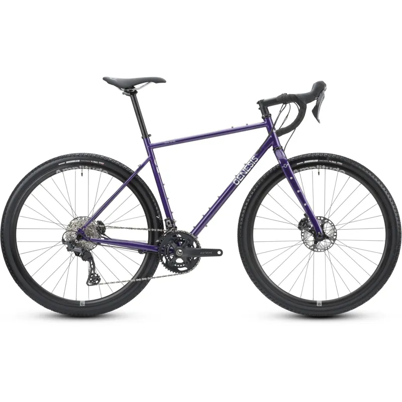 Genesis Croix De Fer 50 Gravel Bike in Stone Temple Violets