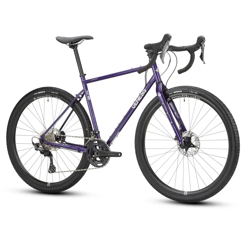 Genesis Croix De Fer 50 Gravel Bike in Stone Temple Violets-1