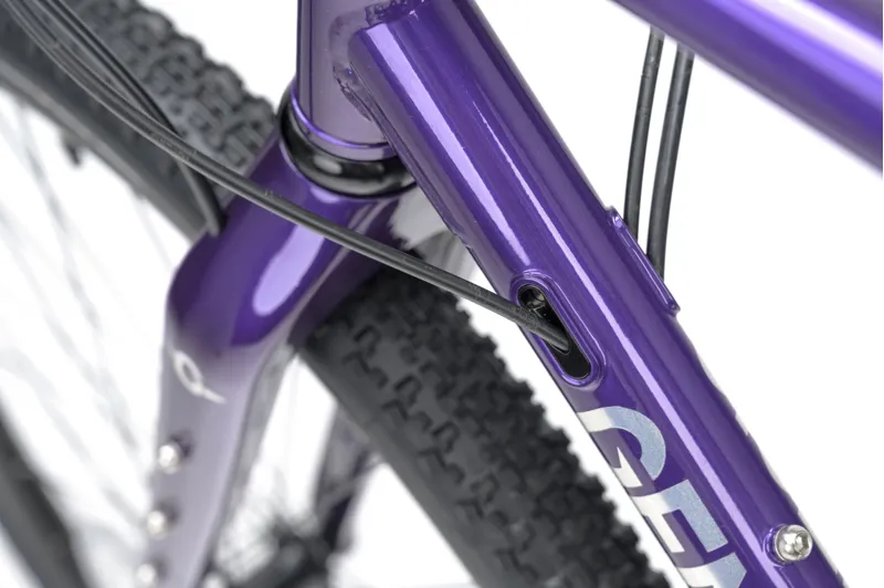 Genesis Croix De Fer 50 Gravel Bike in Stone Temple Violets-3