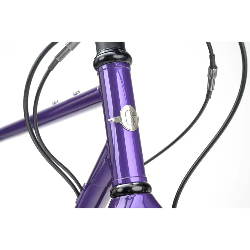 Genesis Croix De Fer 50 Gravel Bike in Stone Temple Violets-4