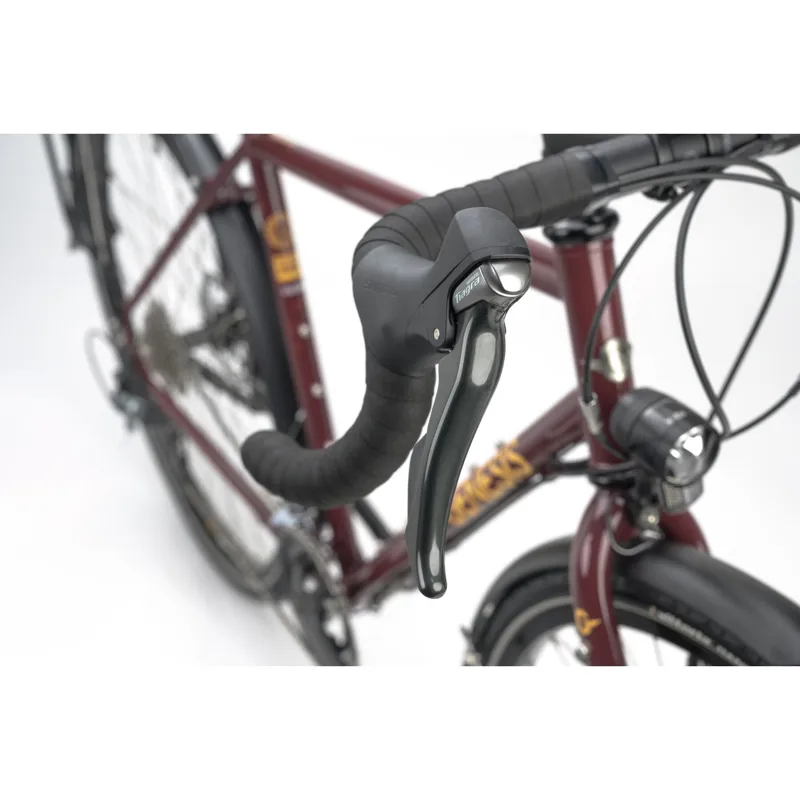 Genesis Tour De Fer 40 Touring Bike in Queen Crimson-2