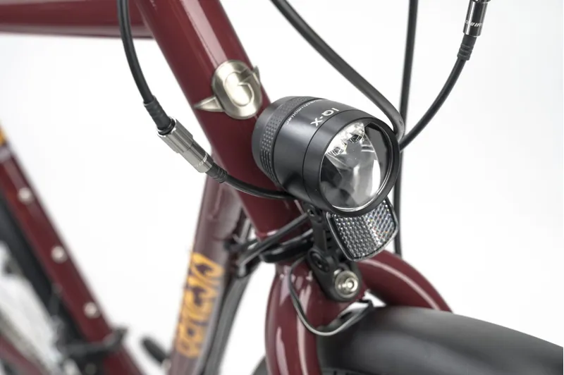 Genesis Tour De Fer 40 Touring Bike in Queen Crimson-3