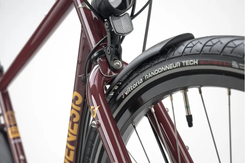 Genesis Tour De Fer 40 Touring Bike in Queen Crimson-4