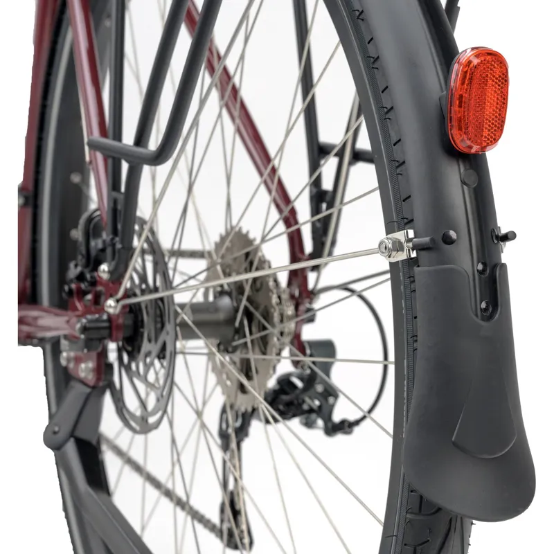 Genesis Tour De Fer 40 Touring Bike in Queen Crimson-11