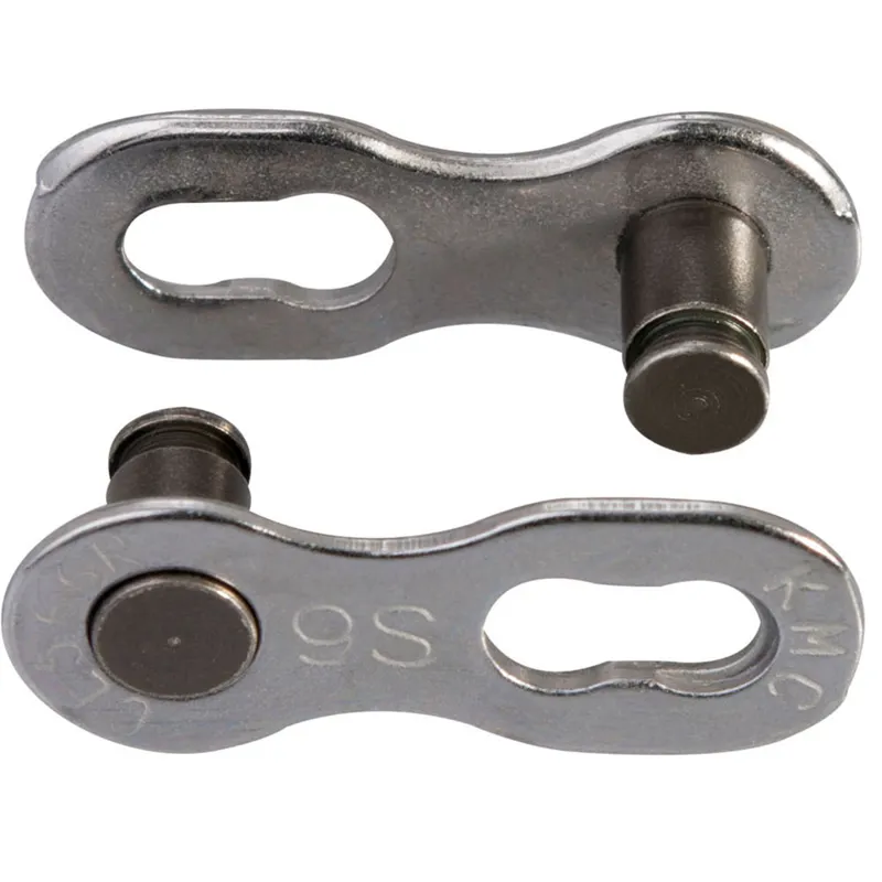 KMC MissingLink 9-speed Reusable Chain Joining Links in Silver - 1 Pair
