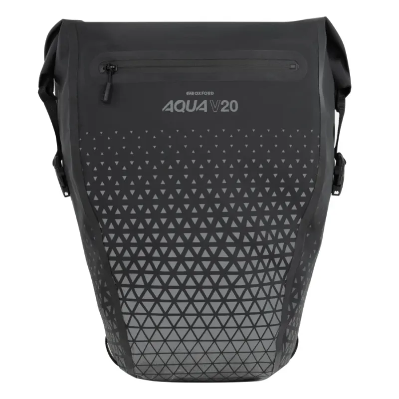 Oxford Aqua V 20 Pannier Bag in Black