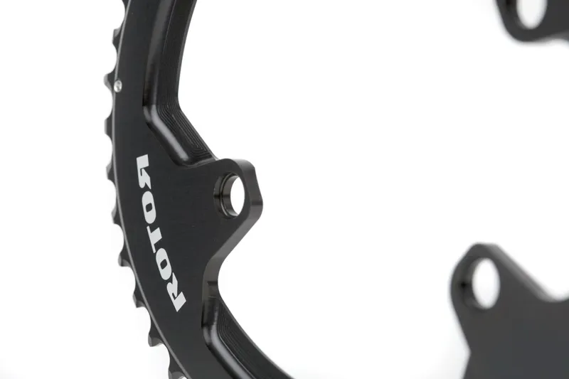 Rotor Outer Q-Ring 50T BCD110X4 Black - New Shimano/Aldhu+-1