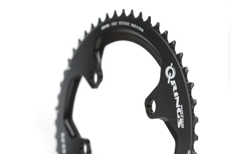 Rotor Outer Q-Ring 50T BCD110X4 Black - New Shimano/Aldhu+-2